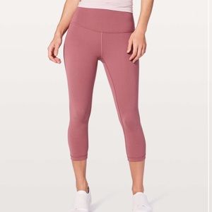 Lululemon Wunder Under Crop (Hi-Rise) 21”